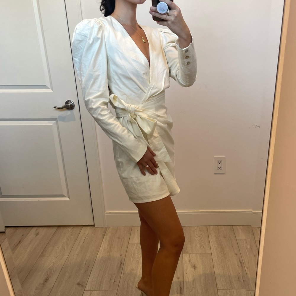 NWT LPA Revolve Linen Dress - Picture 3 of 16